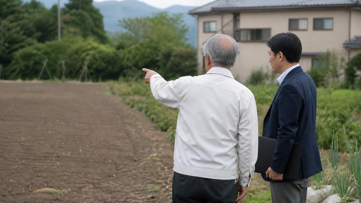 相続農地|坂東市で相続した農地の売却条件を相談するイメージ
